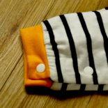 New autumn clothing, baby long sleeves, cute stripes, color blocked spring and autumn clothes, one-piece climbing clothes, - Image 4