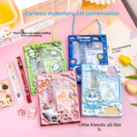 Children's Gift Student Stationery Set Pencil Set Box Gift Animal School Supplies Pencil Case - Image 3