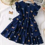 Summer New Girls Dress Princess Dress Children's Dress Girl Cake Princess Dress