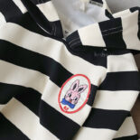 Girls' autumn clothes new striped hooded sweatshirt stitched leggings set versatile and cute spring and autumn style - Image 5