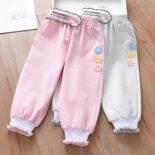 Girls Pants Autumn Clothes New Children's Baby Spring and Autumn Leggings Little Girls Cotton Autumn Casual Pants