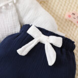 Winter printed white spot pullover cotton suit without hooded autumn children's clothing - Image 7