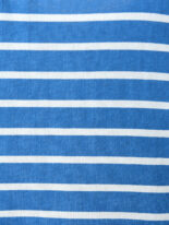 Girls Striped Dress Summer Dress New Baby Girl Foreign Mesh Stitching Bird Embroidery Princess Dress Summer - Image 4