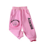 Girls' Fleece Pants New Thickened Autumn and Winter Clothes Style Baby Girl Sweatpants Integrated Velvet Children's Sweatpants - Image 5