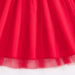 Spring and summer girls' clothing 10-12 years old new middle and large children's flying sleeve princess dress children's dress - Image 9