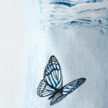 Female leggings, spring and autumn thin outer wear imitation denim children's flared pants, baby girls pants - Image 4