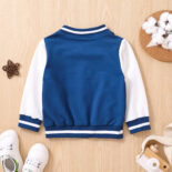 New autumn jacket baseball uniforms for infants and toddlers - Image 3