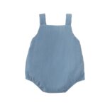 Baby boy corduroy cute shark towel embroidered suspender - Image 5