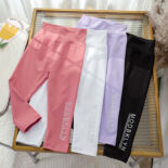 Children's leggings spring and autumn spring clothes new wear versatile baby shark pants casual girls trousers tide - Image 2