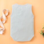 new summer cute sleeveless baby boy and girl pattern print for infants and young children - Image 2
