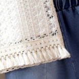 New summer girl suit knitted vest with camisole top and denim shorts three-piece set - Image 10