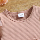 Baby Girl Spring and Autumn Cute Long Sleeve Skirt - Image 3