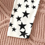 Girls' leggings: spring and autumn thin pants worn outside, small and medium-sized children's pants are versatile, casual and have star prints - Image 4