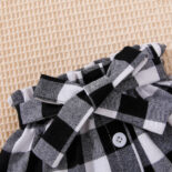 Spring and Autumn New Fashionable Girl Baby Lady Spinning Woolen Children's Set Skirt - Image 4