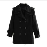 Children's and girls' windbreaker domestic version of the foreign style of the big children's cotton thickened children's mid-length spring and autumn coat - Image 2