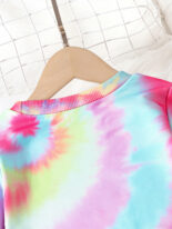 Girls Autumn Personality Three Little Girls Printed Casual Sweatshirt Set of Two Pieces - Image 9