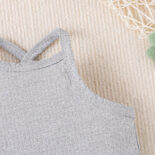 Fashion baby striped triangle summer new fashion casual suspender solid color - Image 8