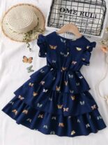 Summer New Girls Dress Princess Dress Children's Dress Girl Cake Princess Dress - Image 4
