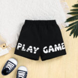 Children's clothing summer new style men's and women's baby striped printed set - Image 4