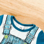 The new baby well-behaved style four-cornered  clothes - Image 3