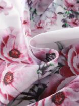 Baby girl spring and autumn sleeveless fawn print dress denim embroidery long sleeve jacket - Image 5