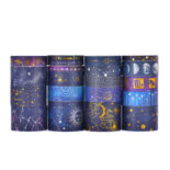 20 rolls of creative starry sky washi paper handbook tape set cute DIY photo album notebook decorative handbook stickers - Image 5