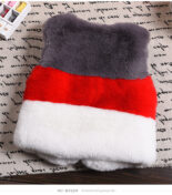 New children's fur vest 2-8 boys and girls sweater otter rabbit hair shoulder imitation fur spliced coat tide - Image 4