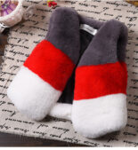 New children's fur vest 2-8 boys and girls sweater otter rabbit hair shoulder imitation fur spliced coat tide