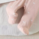 Girls New Autumn Baby Cartoon Bunny Top Pants Two Piece Set - Image 4