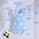 Baby suspender clothes kids vest lace clothes summer dress jumpsuit thin baby girl summer sweet - Image 2