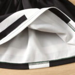 Style personality fashionable style girls baseball long sleeve jacket printed skirt set - Image 7