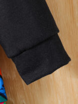 Style boy cartoon dinosaur pattern round neck long sleeve top and trousers 2-piece set autumn and winter - Image 7