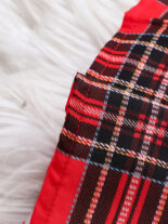 Autumn and winter children's skirt set, baby girl, girl baby dress set, children's skirt three-piece - Image 8