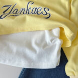 Autumn Female Treasure New Set Children's Three-Piece Set Fashionable Girls Jeans Sweatshirt Set - Image 8