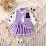 Autumn new hot girls and baby girls trend set two-piece new set