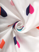 Bow White Heart Stitching Long Set - Image 7