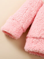 Girls' autumn and winter, new version hot item fur long sleeved patchwork top+solid color pants two-piece set - Image 7