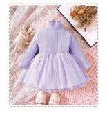New Girls Princess Dress Autumn Dress New Girls Class A Skirt Versatile Long Sleeve Kids Dress - Image 5