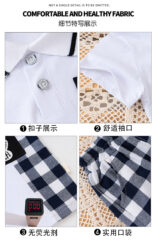 New Summer Kids Short Sleeve Set Fashionable casual baby short sleeve shorts set - Image 5