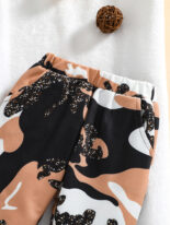 New Children's Cotton Suit Infant Baby Style Printed Autumn Clothes and Autumn Pants Two-piece Set for Boys and Girls - Image 5