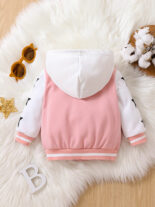 New Autumn Cute Baby Children's Baseball Uniforms, Medium Jackets, Women's Treasure Girls' Winter Clothes, Long Sleeved Children's Clothes - Image 5