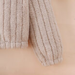 Children's Wear Medium and Big Children's New Girls Autumn and Winter Thickened Plush Short Jacket - Image 4