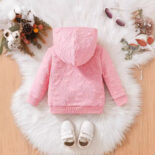 Children's Spring and Autumn Children's Dinosaur Baby Girl Baby Cute Casual Hooded Sweatshirt - Image 2