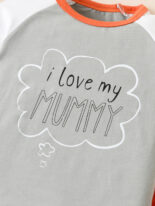 Summer cotton boys and girls round neck short sleeve T-shirt shorts set - Image 4