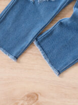 Summer new suspender denim pants set - Image 5