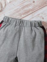 collegiate fashion short sleeve + trousers two-piece suit, spring, summer and autumn - Image 5