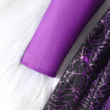 Fly sleeve long sleeve panelled spider web dress - Image 4