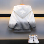 Boys' hooded sweatshirt autumn clothes new children's pullovers for children with style baby tie-dye tops tide - Image 4