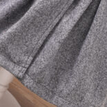 Children's Clothing New Girls Autumn and Winter Tweed Stitching Long Sleeve Jacket with Hat - Image 4