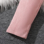 Girls' clothing autumn new sweet print suspender princess dress long sleeve jacket set - Image 4